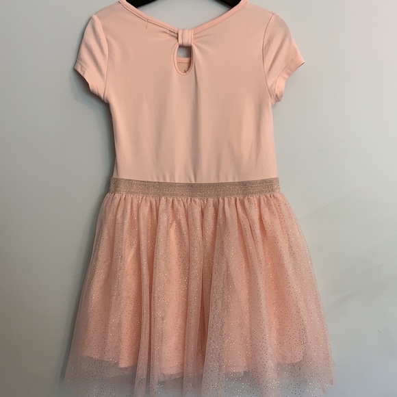 Bmagical Girls Pink Short Sleeve Dress Size 5 - Picture 4 of 6